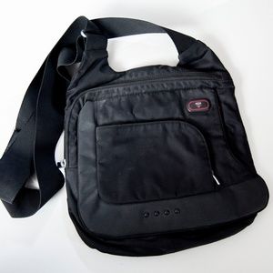 Tumi Tech Black Crossbody Bag